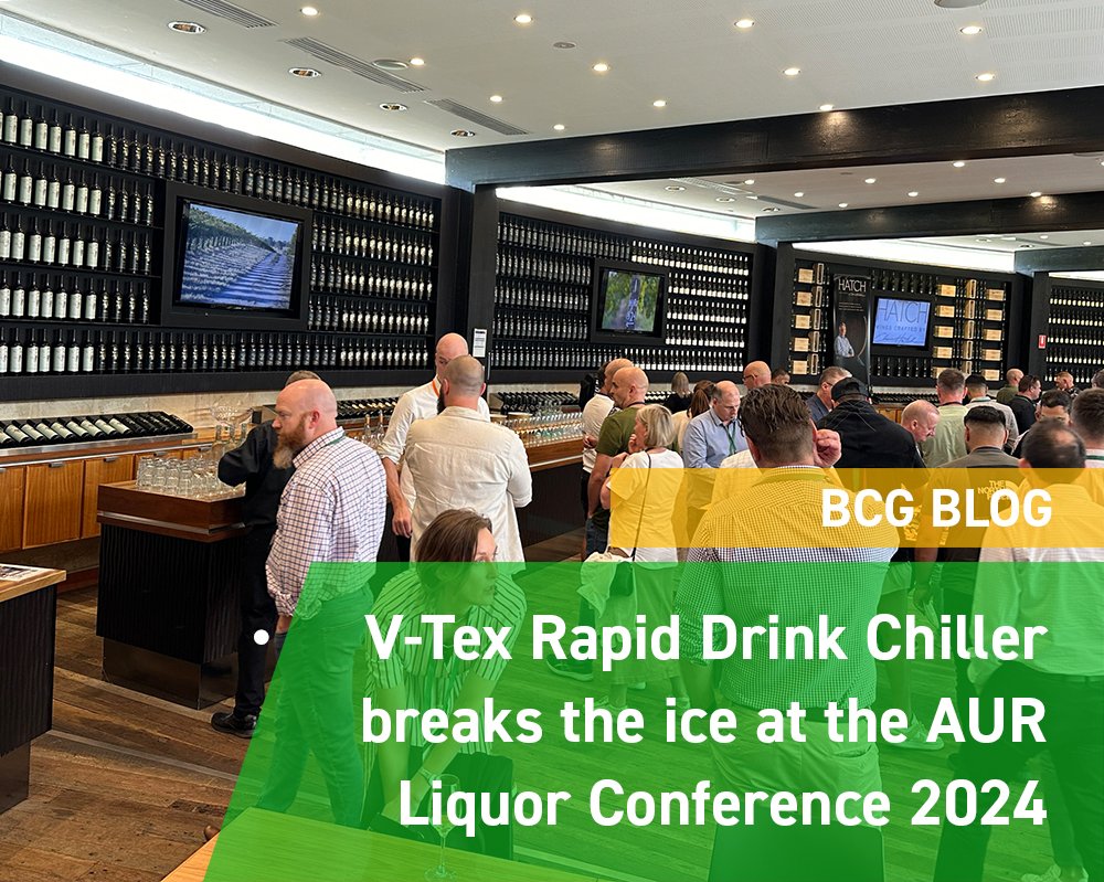 V-Tex Rapid Drink Chiller breaks the ice at the AUR Liquor Conference 2024