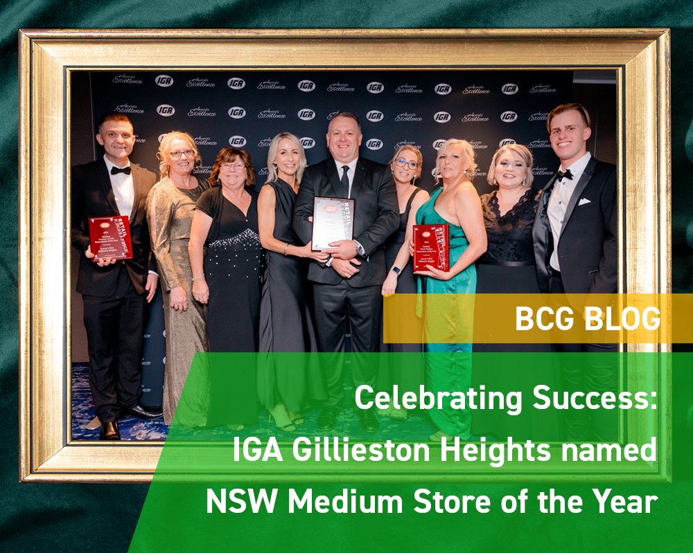 Celebrating Success: IGA Gillieston Heights named NSW Medium Store of the Year