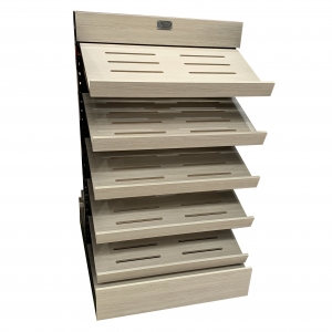 Bakery Shelf System - Low Height Double Sided