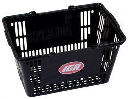 30Ltr Black Basket-IGA, Pack of 20