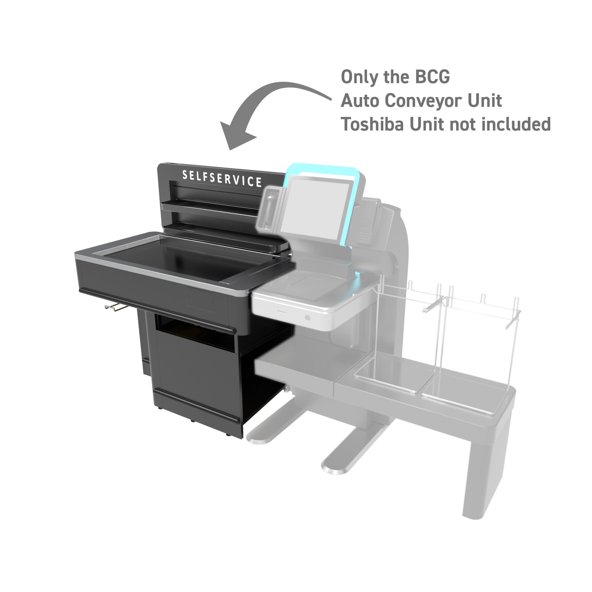Auto Conveyor Module for Toshiba SCO-7 Left Hand Short