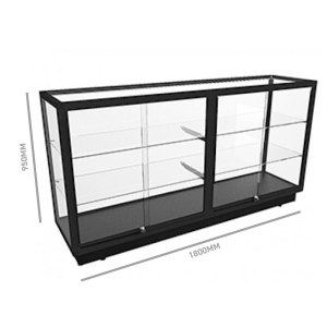 Glass Display Counter 1800