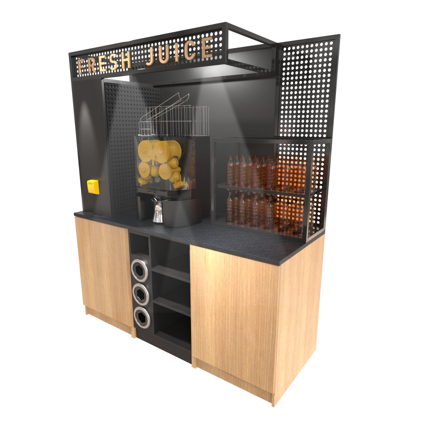 Juicer Station - Made to suit your machine - Click for more info