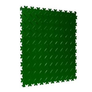 Chequered Dove Tail Green 4mm - 3sqm/box